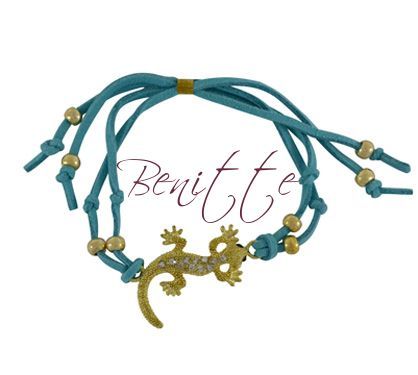 Pulseira Couro - Lagarto